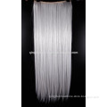 Top Fashion stock 100% brazilian hair silver hair extensions clip in hair